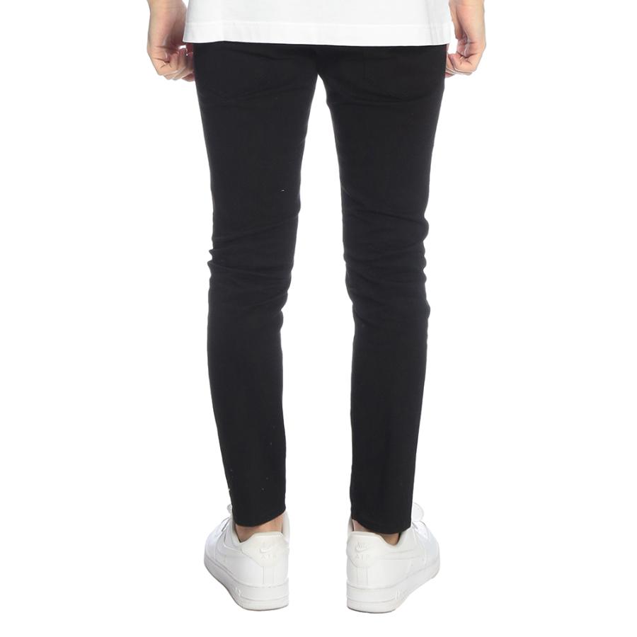 ディースクエアード メンズ ジーンズ DSQUARED2 ボタンフライ カラー デニム パンツ SKATER スケーター D2LB1930S39781 ブランド ボトムス ホワイト ブラックの画像