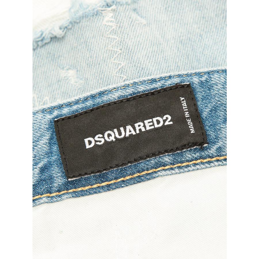 DSQUARED2（ディースクエアード） メンズ ジーンズ ロゴ レインボー