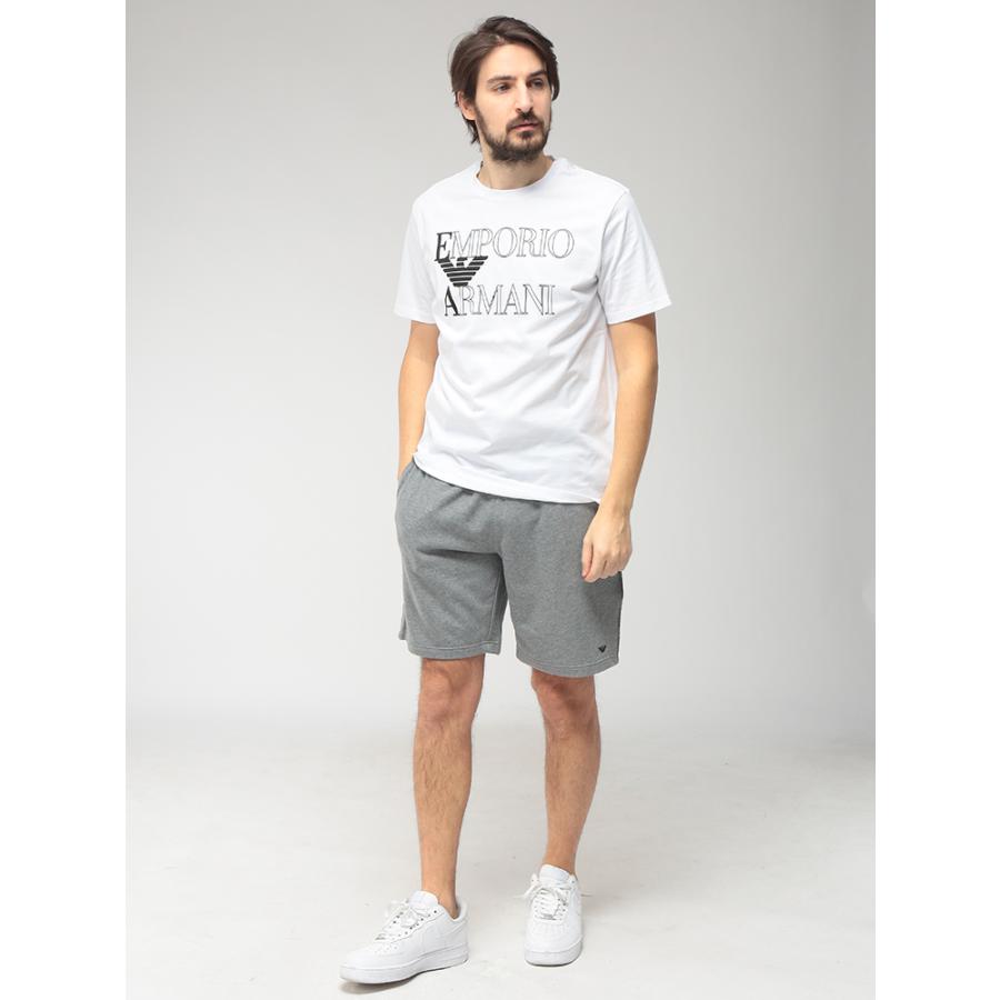 エンポリオアルマーニ EMPORIO ARMANI メンズ Tシャツ 半袖 ボールドロゴ クルーネック カットソー EASEM574AF20434 ブランド トップス コットン プリントの画像