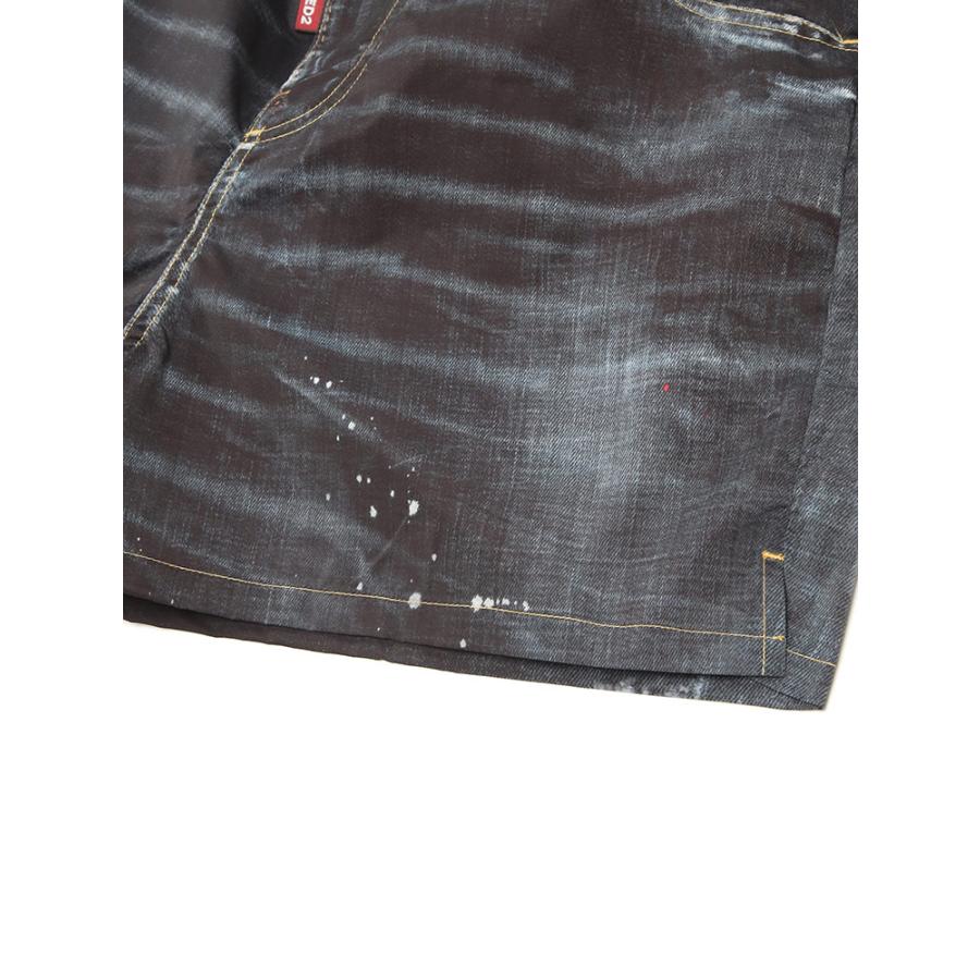 ディースクエアード DSQUARED2 メンズ スイムパンツ ジーンズプリント メッシュインナー スイムショーツ D2D7B626690 ブランド ボトムス 水着 海 プール 春 夏_5