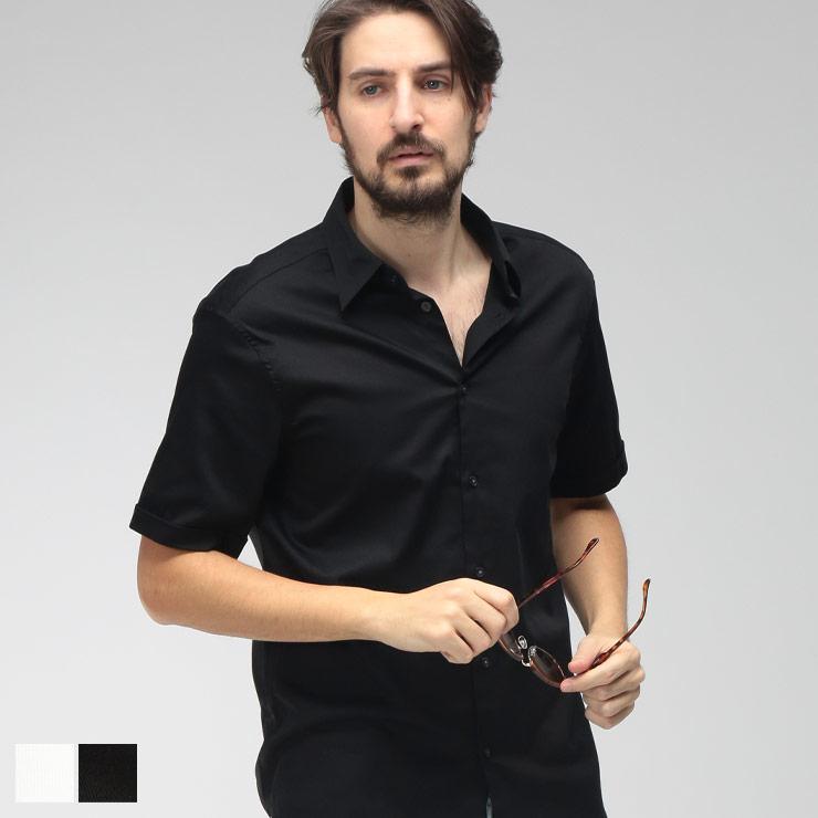 EMPORIO ARMANI エンポリオアルマーニ メンズ シャツ 半袖 ストレッチ