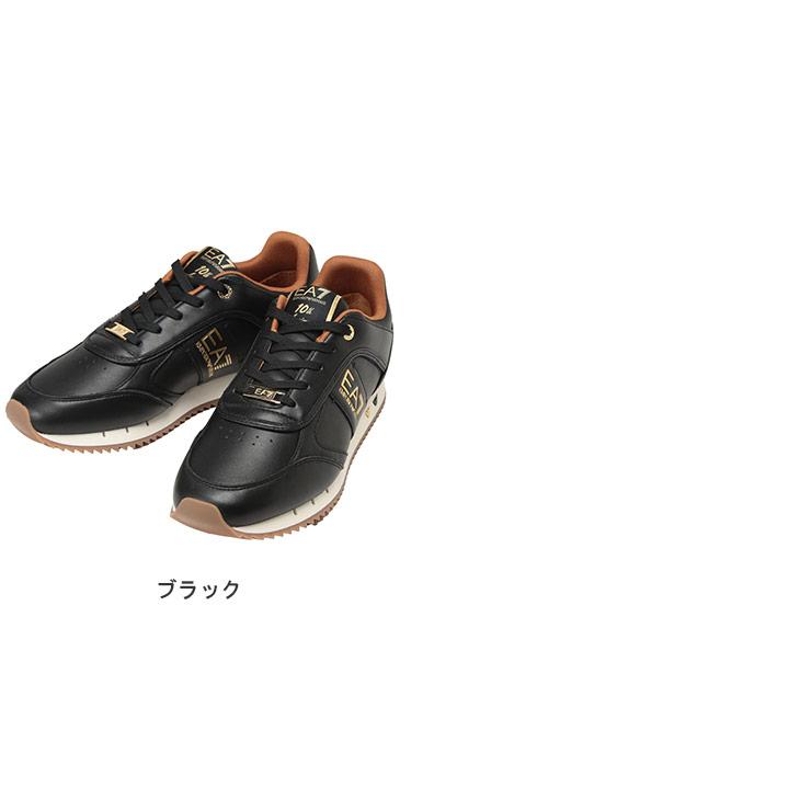 エンポリオアルマーニ EMPORIO ARMANI メンズ スニーカー 10th ANNIVERSARY ゴールドロゴ ローカット EA77X648AF15588 ブランド 靴 シューズの画像