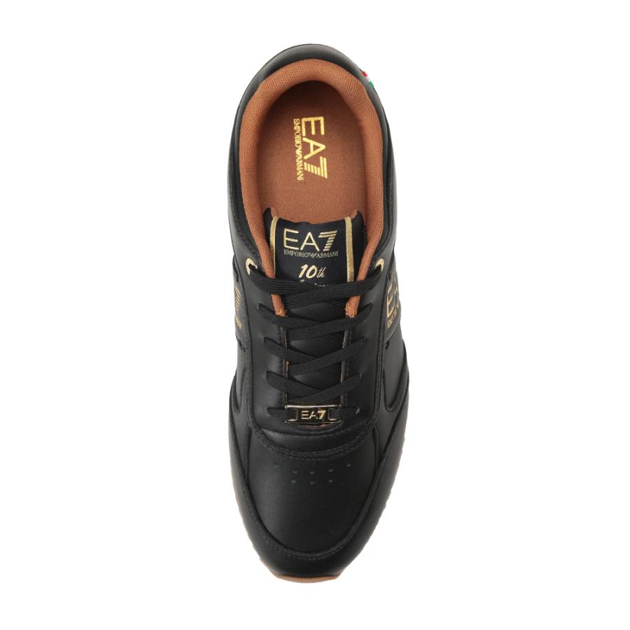 エンポリオアルマーニ EMPORIO ARMANI メンズ スニーカー 10th ANNIVERSARY ゴールドロゴ ローカット EA77X648AF15588 ブランド 靴 シューズの画像