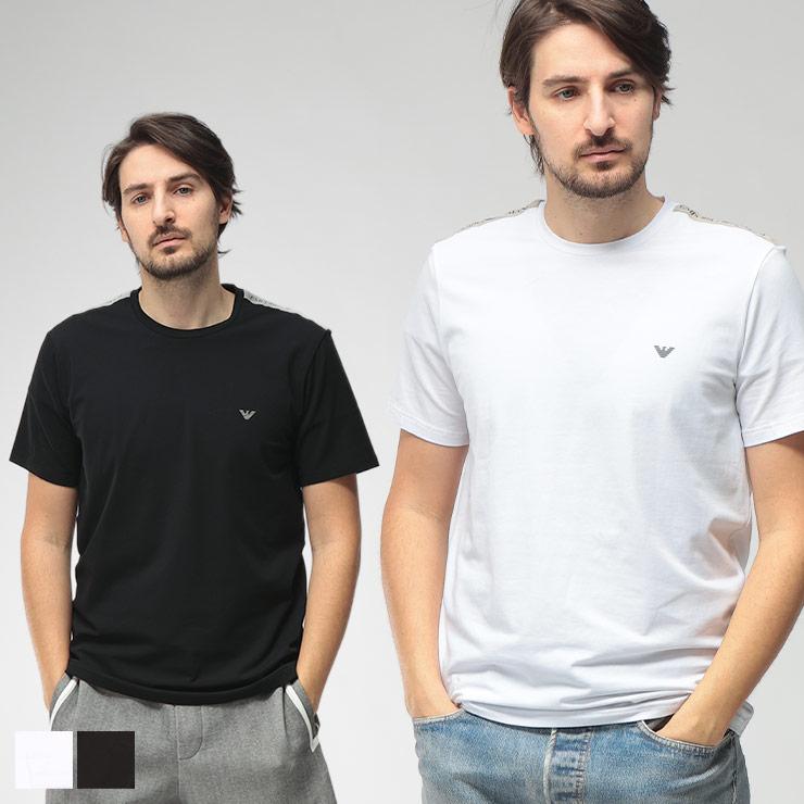 EMPORIO ARMANI エンポリオアルマーニ メンズ Tシャツ 半袖 ロゴライン 