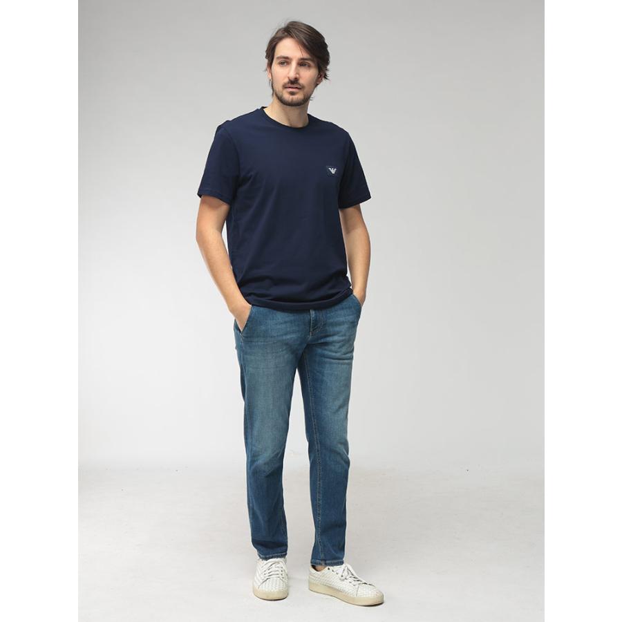 新品タグ箱付✨エンポリオアルマーニ メンズ　半袖 Tシャツ ネイビー イーグル EMPORIO ARMANI エンポリオアルマーニ メンズ Tシャツ 半袖 ボックス