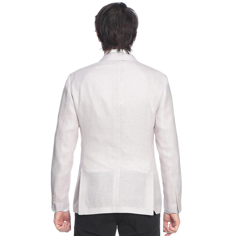 ラルディーニ LARDINI メンズ ジャケット ウール リネン シングル 2ツ釦 テーラード LD6202CN64519 ブランド アウター フォーマル ビジネス 麻 春の画像