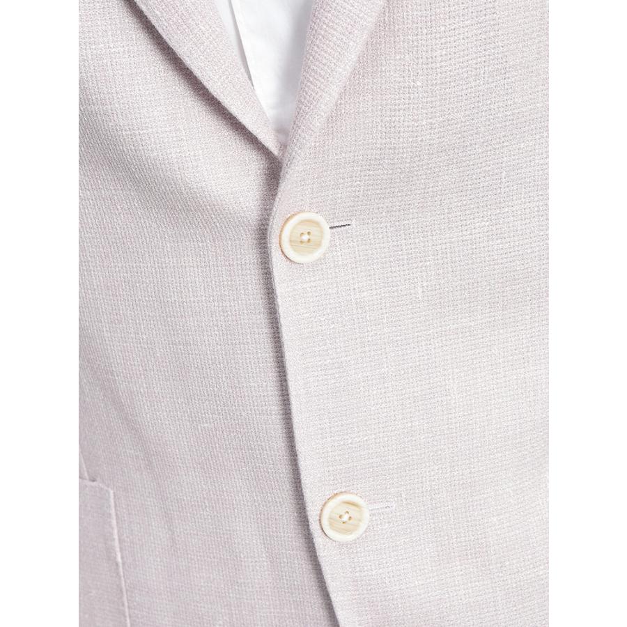 ラルディーニ LARDINI メンズ ジャケット ウール リネン シングル 2ツ釦 テーラード LD6202CN64519 ブランド アウター フォーマル ビジネス 麻 春の画像