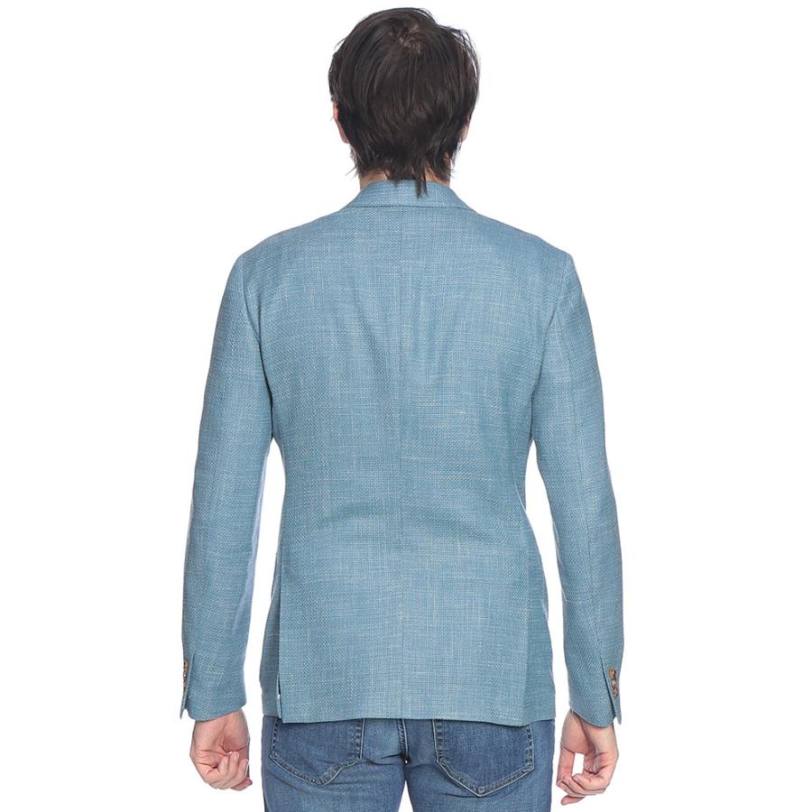 ラルディーニ LARDINI メンズ ジャケット シルク リネン シングル 2ツ釦 テーラード LD6202CN64523 ブランド アウター フォーマル ビジネス 麻 春の画像