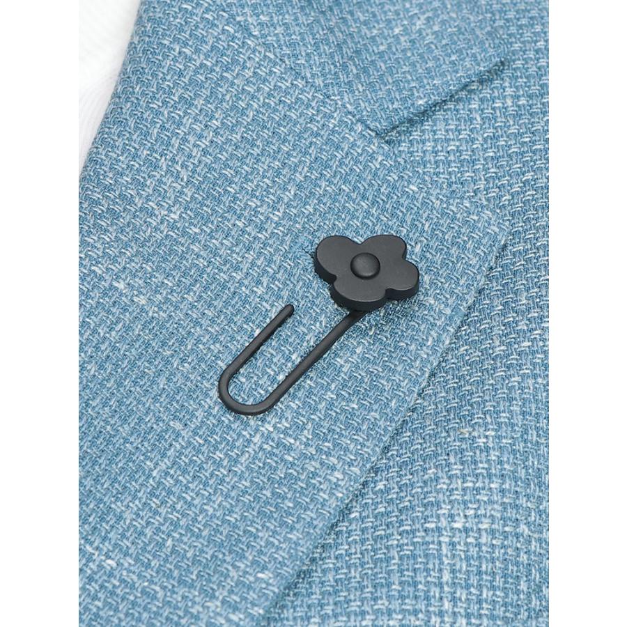 ラルディーニ LARDINI メンズ ジャケット シルク リネン シングル 2ツ釦 テーラード LD6202CN64523 ブランド アウター フォーマル ビジネス 麻 春の画像