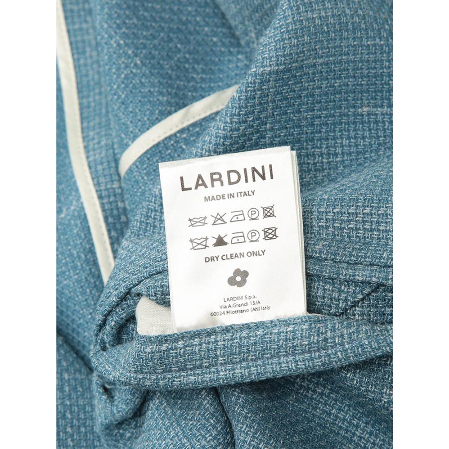 ラルディーニ LARDINI メンズ ジャケット シルク リネン シングル 2ツ釦 テーラード LD6202CN64523 ブランド アウター フォーマル ビジネス 麻 春の画像