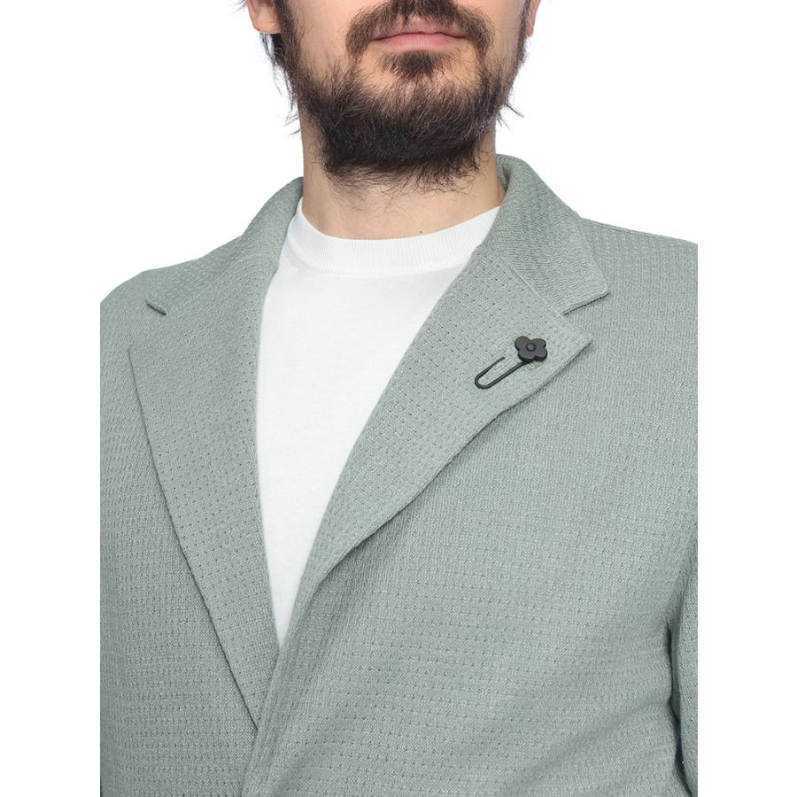 LARDINI（ラルディーニ） メンズ ニットジャケット コットンリネン