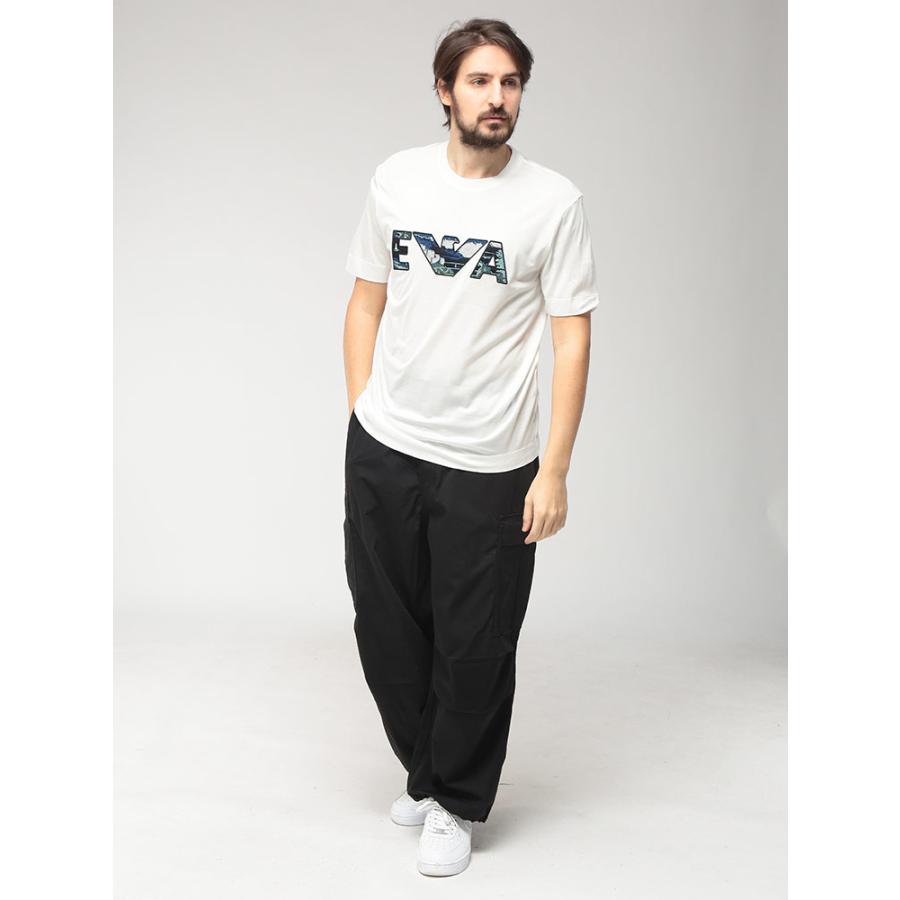 EMPORIO ARMANI エンポリオアルマーニ メンズ Tシャツ 半袖 刺繍ロゴ