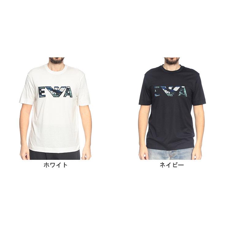 EMPORIO ARMANI エンポリオアルマーニ メンズ Tシャツ 半袖 刺繍ロゴ