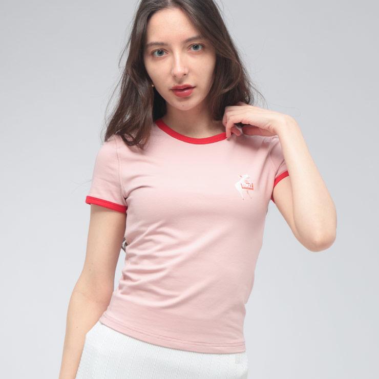 DIESEL（ディーゼル） レディース Tシャツ 半袖 T-UNCUTIES-LONG-S12