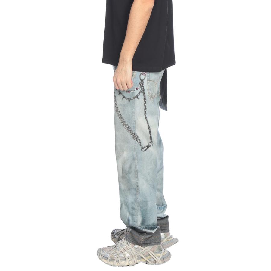ヴェルサーチェ ジーンズ クチュール VERSACE JEANS COUTURE メンズ ジーンズ トロンプルイユ ジップフライ デニム パンツ VC80GAB5RP ブランド ボトムスの画像