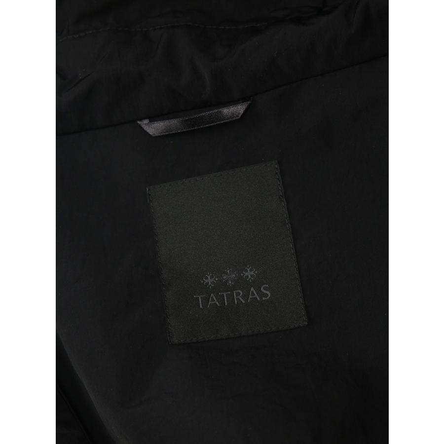 タトラス TATRAS メンズ ナイロンパーカー フロントロゴ フルジップ ジャケット TRAUDEE6 ブランド アウター ブルゾン フード ジップ 春の画像