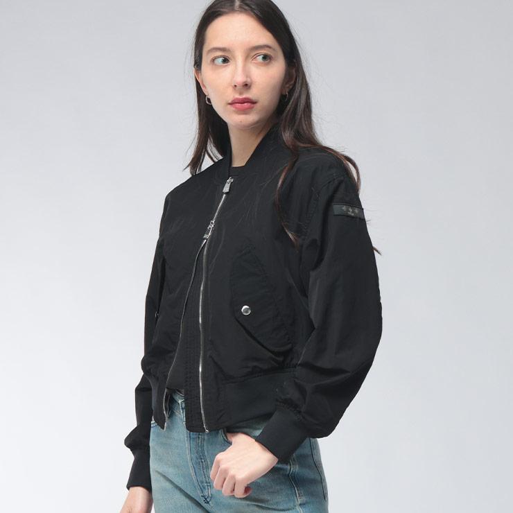 TATRAS ブルゾン ジャケット　レディース MA1 ボンバー　タトラス TATRAS（タトラス） レディース MA-1 ナイロン ジャケット フルジップ