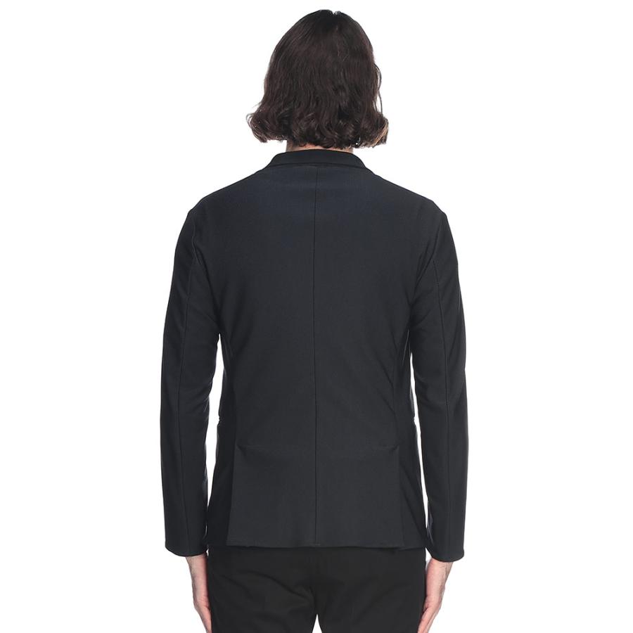 エンポリオアルマーニ EMPORIO ARMANI メンズ シングル ジャケット セットアップジャケットTECHNO JERSEY 3Dマイクロテクスチャー ジャケット EAEM0142TE11109の画像