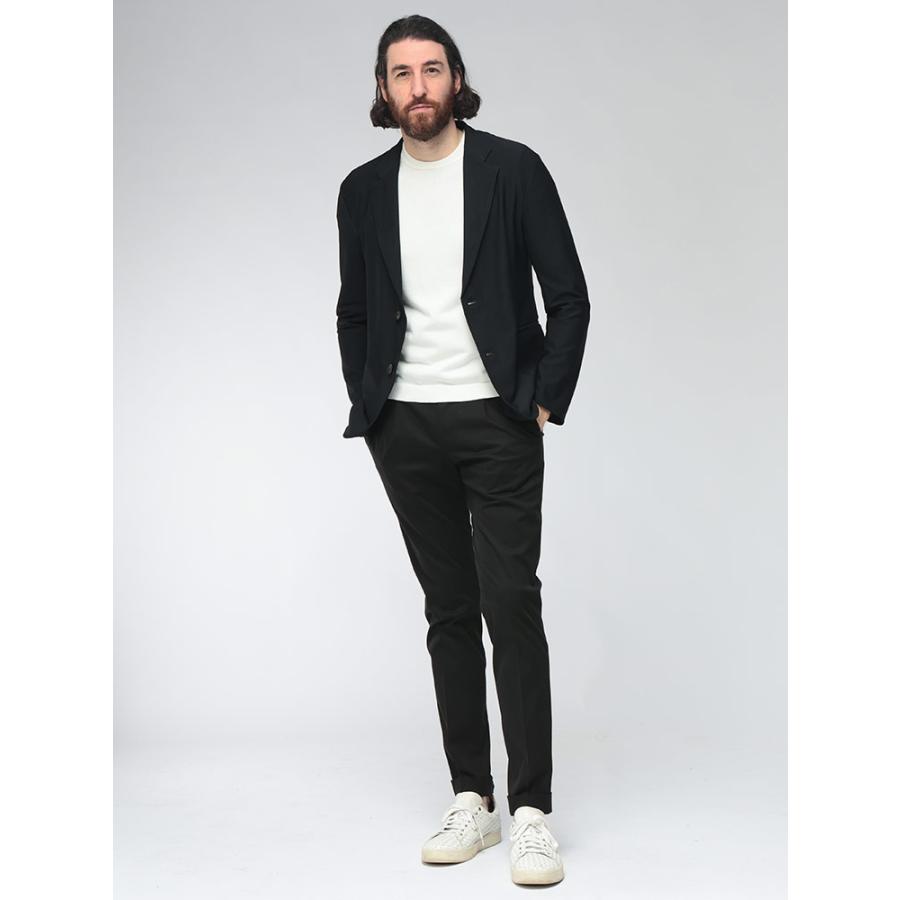 エンポリオアルマーニ EMPORIO ARMANI メンズ シングル ジャケット セットアップジャケットTECHNO JERSEY 3Dマイクロテクスチャー ジャケット EAEM0142TE11109の画像