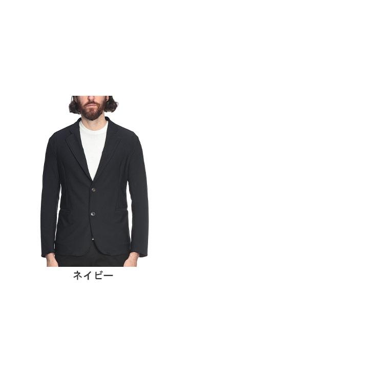 エンポリオアルマーニ EMPORIO ARMANI メンズ シングル ジャケット セットアップジャケットTECHNO JERSEY 3Dマイクロテクスチャー ジャケット EAEM0142TE11109の画像