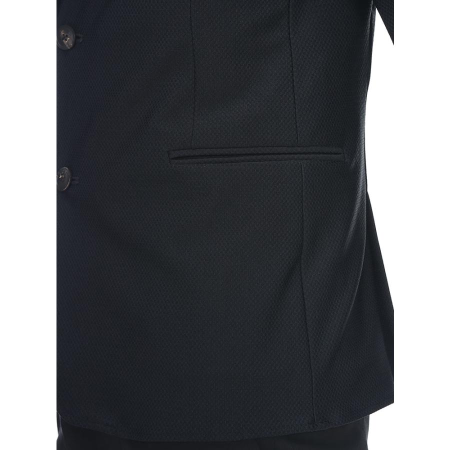 エンポリオアルマーニ EMPORIO ARMANI メンズ シングル ジャケット セットアップジャケットTECHNO JERSEY 3Dマイクロテクスチャー ジャケット EAEM0142TE11109の画像