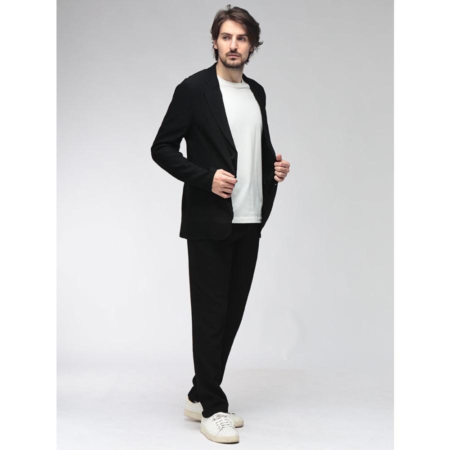 エンポリオアルマーニ EMPORIO ARMANI メンズ テーラードジャケット EAEM5801TE20593シアサッカー シングル 2ツ釦 ジャケット ブランド アウターの画像