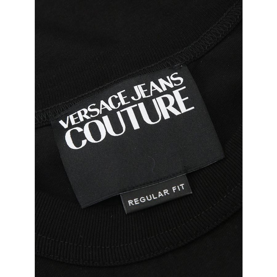 ヴェルサーチェ ジーンズ クチュール VERSACE JEANS COUTURE メンズ Tシャツ 半袖 VC80GAHT11クリスタル パームツリー カットソー ブランド トップスの画像