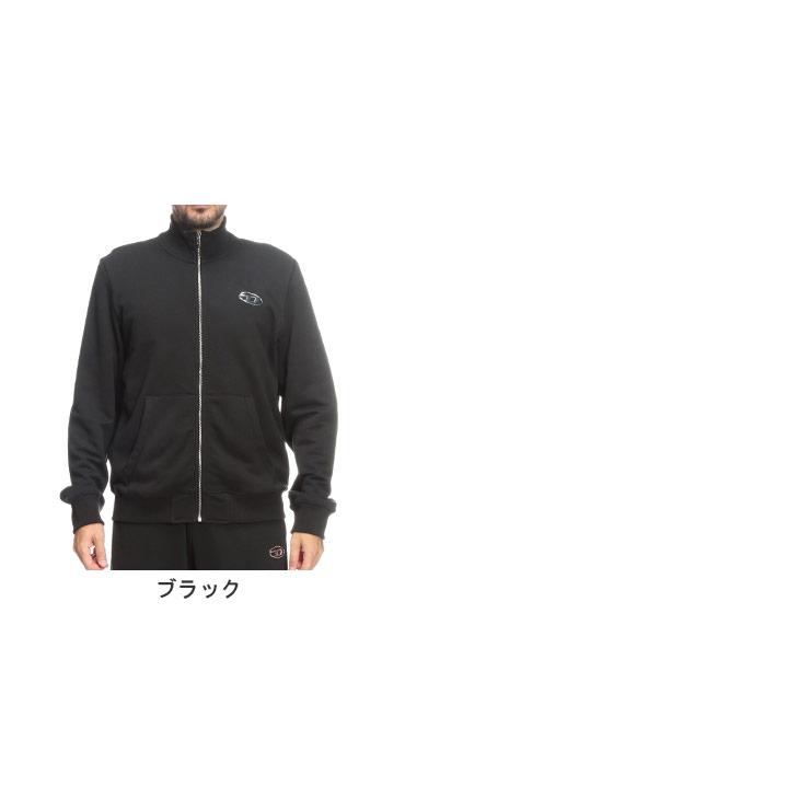 DIESEL（ディーゼル） メンズ ジップ トレーナー オーバルDロゴ