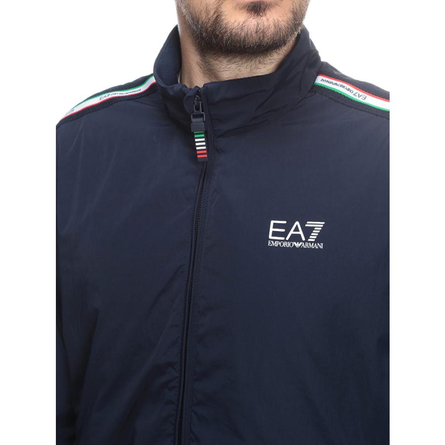 EA7 Emporio Armani ダークブルー ナイロンジャケット EA7 エンポリオアルマーニ メンズ ナイロンジャケット EMPORIO ARMANI