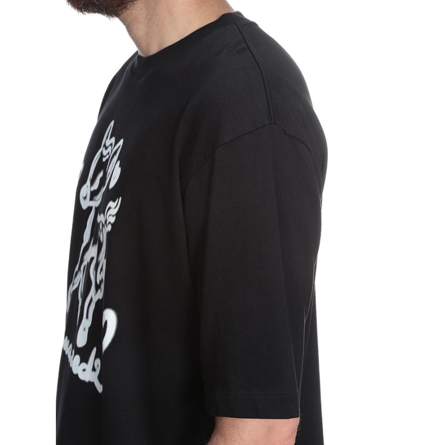 DSQUARED2（ディースクエアード） メンズ Tシャツ 半袖 スプレーバンビ