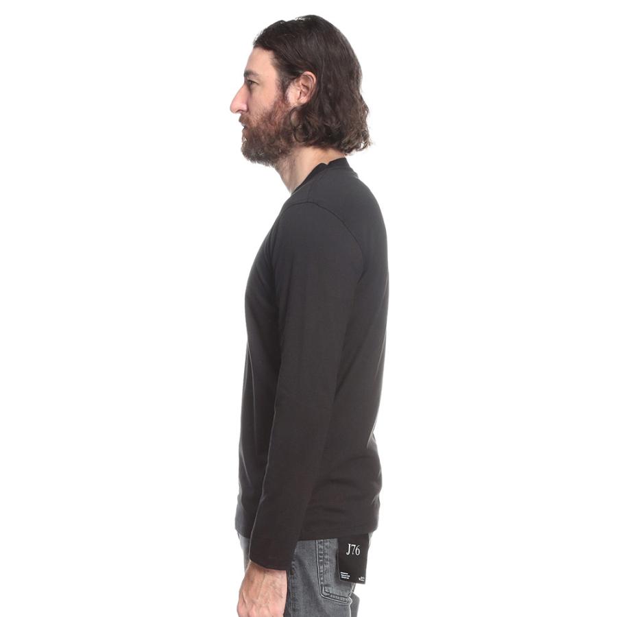 EMPORIO ARMANI エンポリオアルマーニ メンズ Tシャツ 長袖 ラバーロゴ