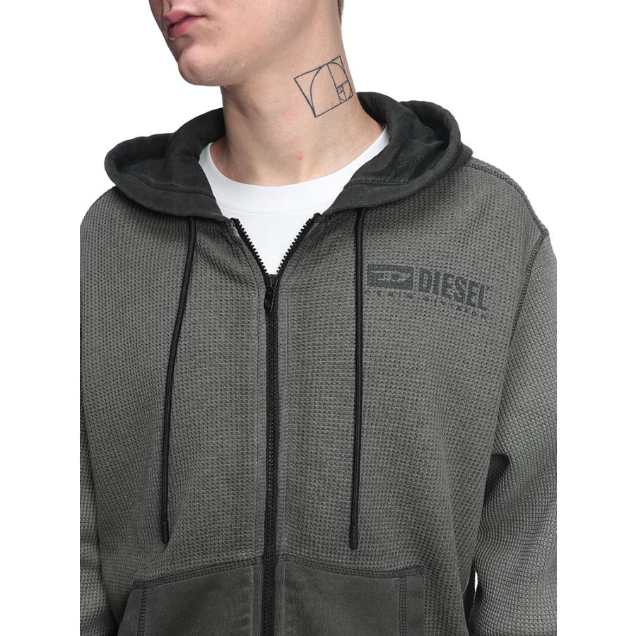 長袖パーカー ディーゼル トップス DIESEL ディーゼル メンズ パーカー