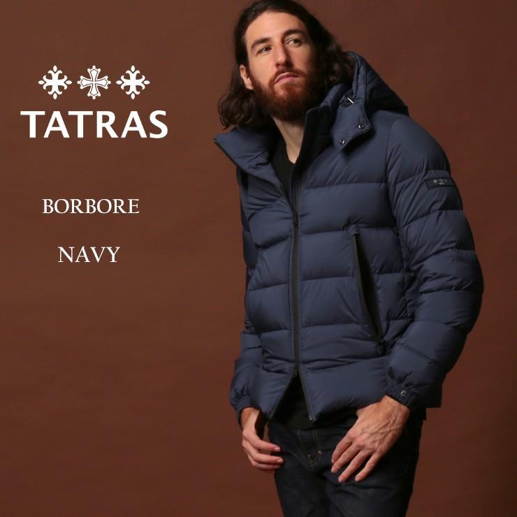 タトラス ダウン メンズ Tatras ダウンジャケット ナイロン パーカー フード ブルゾン Borbore ボルボア ブランド アウター Navy Trmtaa4568 77 ゼンオンライン 通販 Yahoo ショッピング