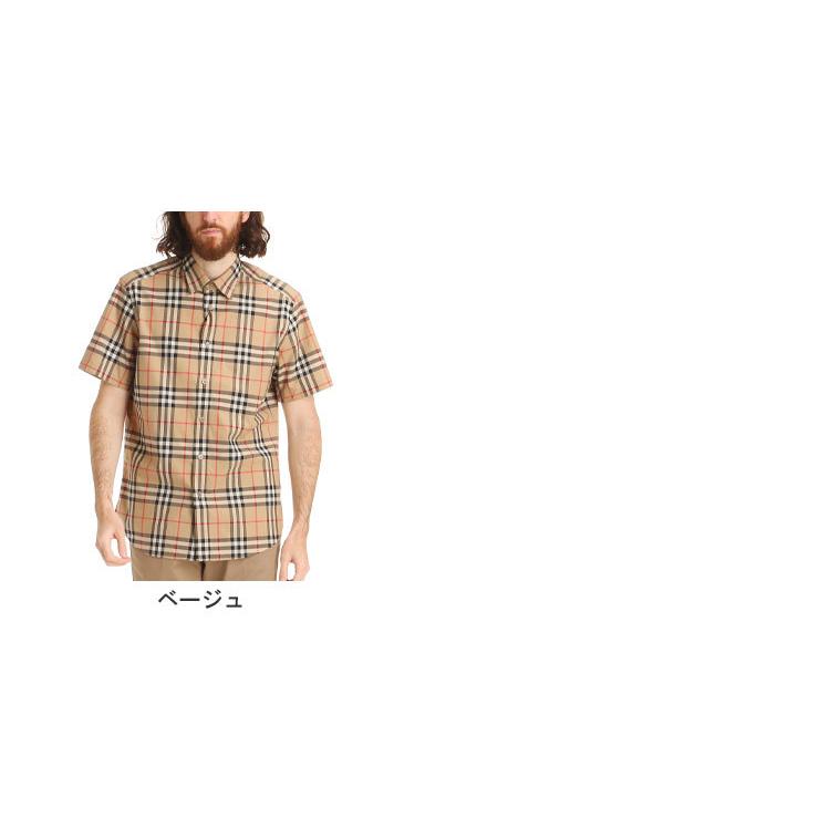 Burberry バーバリー チェック柄 コットンポプリン 半袖 シャツ ブランド メンズ トップス シャツ 半袖 チェック コットンシャツ ゼンオンライン 通販 Yahoo ショッピング