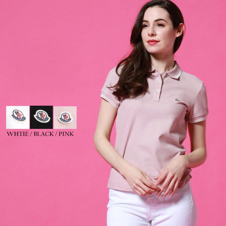 モンクレール レディース ポロシャツ Moncler 襟ライン ロゴ ワッペン 半袖 鹿の子 ブランド トップス コットン Mcl8a 22 ゼンオンライン 通販 Yahoo ショッピング