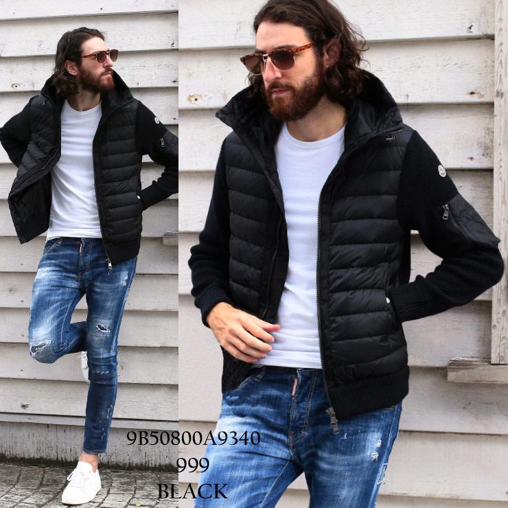 モンクレール メンズ ニットダウン MONCLER ダウンジャケット パーカー フード ニット コンビ CARDIGAN ブランド アウター ブルゾン  MC9B50800A9340 : 7561200517 : ゼンオンライン - 通販 - Yahoo!ショッピング