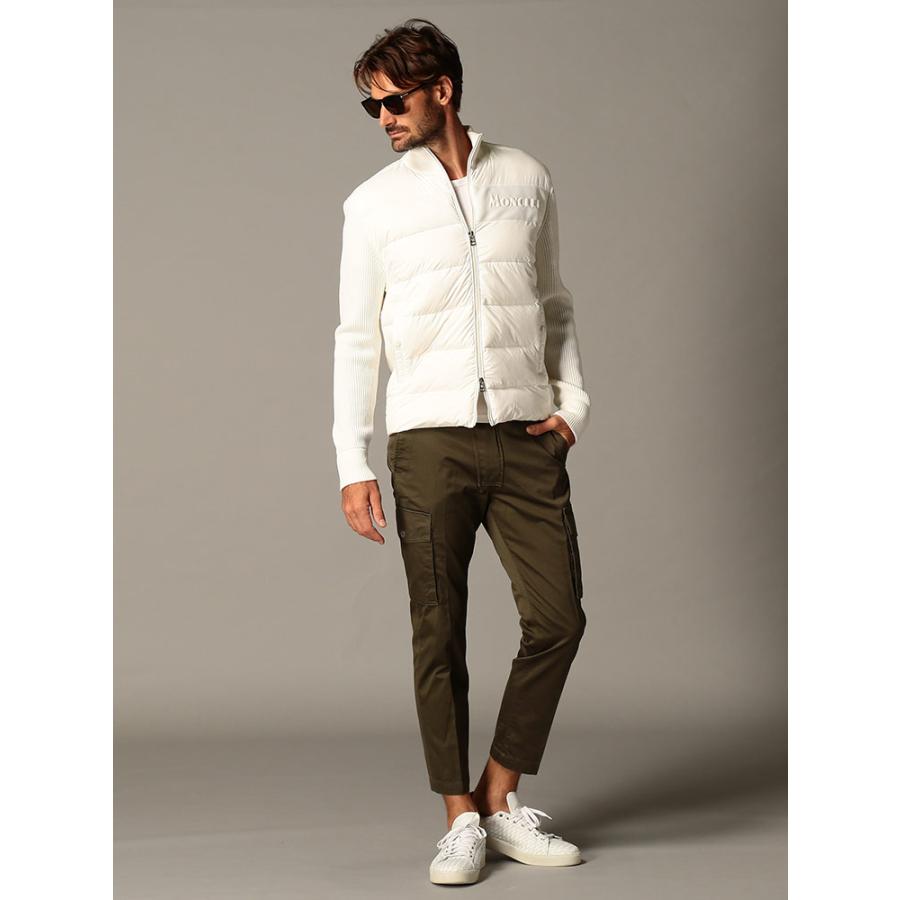 モンクレール メンズ ニットダウン Moncler ダウンジャケット ロゴ スタンドカラー ニット コンビ Cardigan 白 ブランド アウター ブルゾン Mc9ba9422 12 ゼンオンライン 通販 Yahoo ショッピング