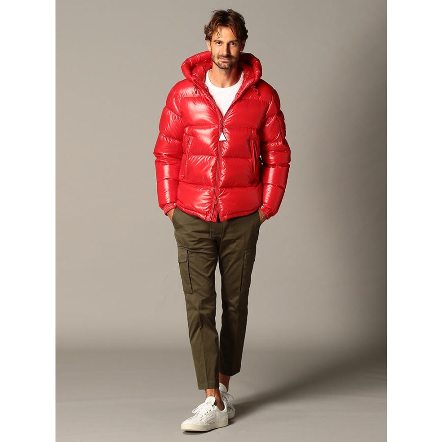 モンクレール メンズ ダウンジャケット Moncler ラッカーナイロン パーカー フード Ecrins エクラン 赤 ブランド アウター ブルゾン ダウンパーカー Mcecrins0 24 ゼンオンライン 通販 Yahoo ショッピング