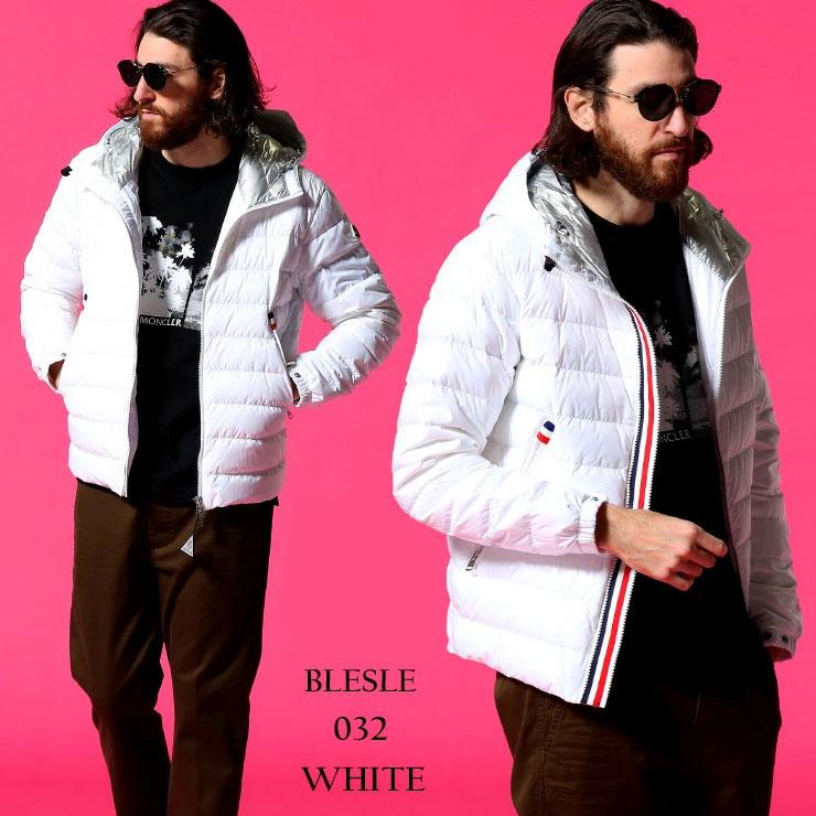 モンクレール メンズ ライトダウンジャケット Moncler トリコロール フード ライトダウン パーカー Blesle ブレル 白 ブランド アウター ブルゾン Mcblesle1 12 ゼンオンライン 通販 Yahoo ショッピング