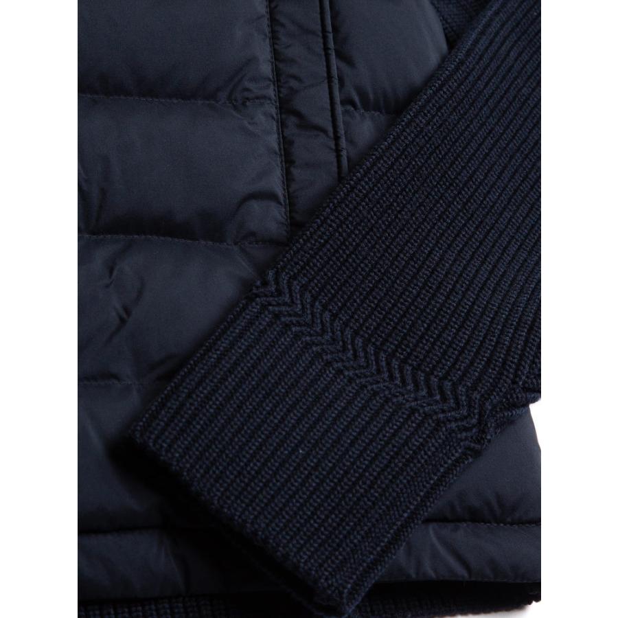 MONCLER モンクレール メンズ ロゴ 刺繍 ニットダウン MONCLER モンクレール メンズ ロゴ 刺繍 ニットダウン