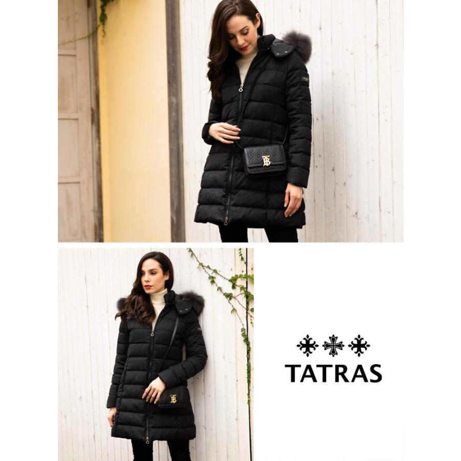 TATRAS タトラス レディース ファー フード ウール ダウンコート TATRAS タトラス レディース ファー フード ウール ダウンコート