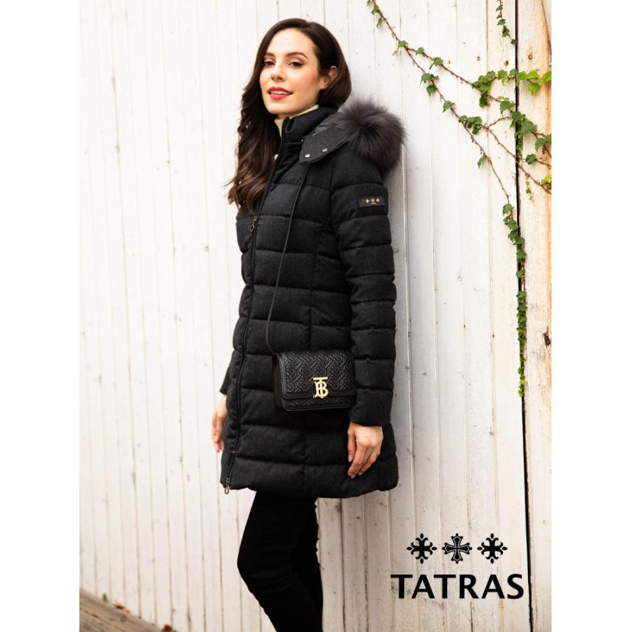 TATRAS タトラス レディース ファー フード ウール ダウンコート TATRAS タトラス レディース ファー フード ウール ダウンコート