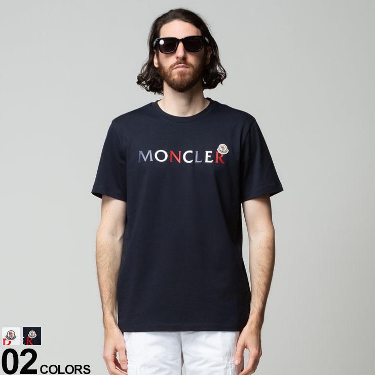 モンクレール メンズ Tシャツ Moncler ロゴ プリント クルーネック 半袖 大きいサイズ コットン Mc8ct ゼンオンライン 通販 Yahoo ショッピング