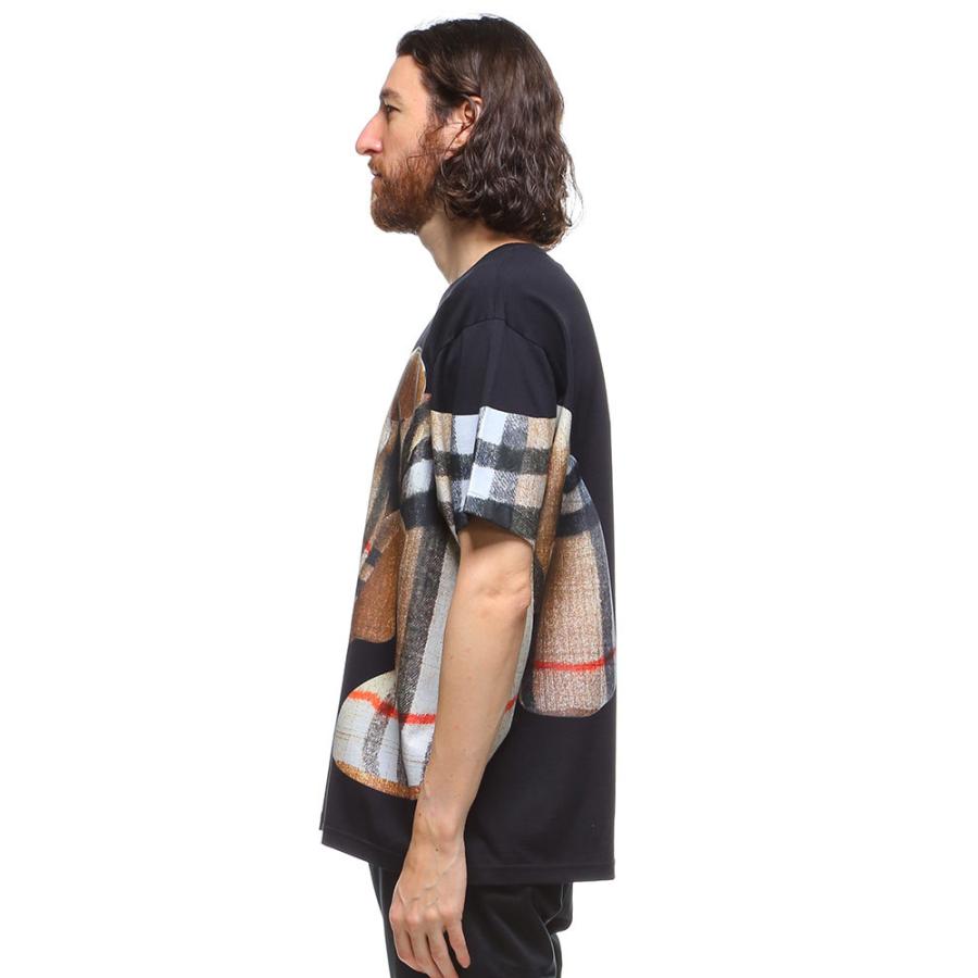 BURBERRY バーバリー メンズ Tシャツ 半袖 チェックベア 熊 BURBERRY バーバリー メンズ Tシャツ 半袖 チェックベア 熊