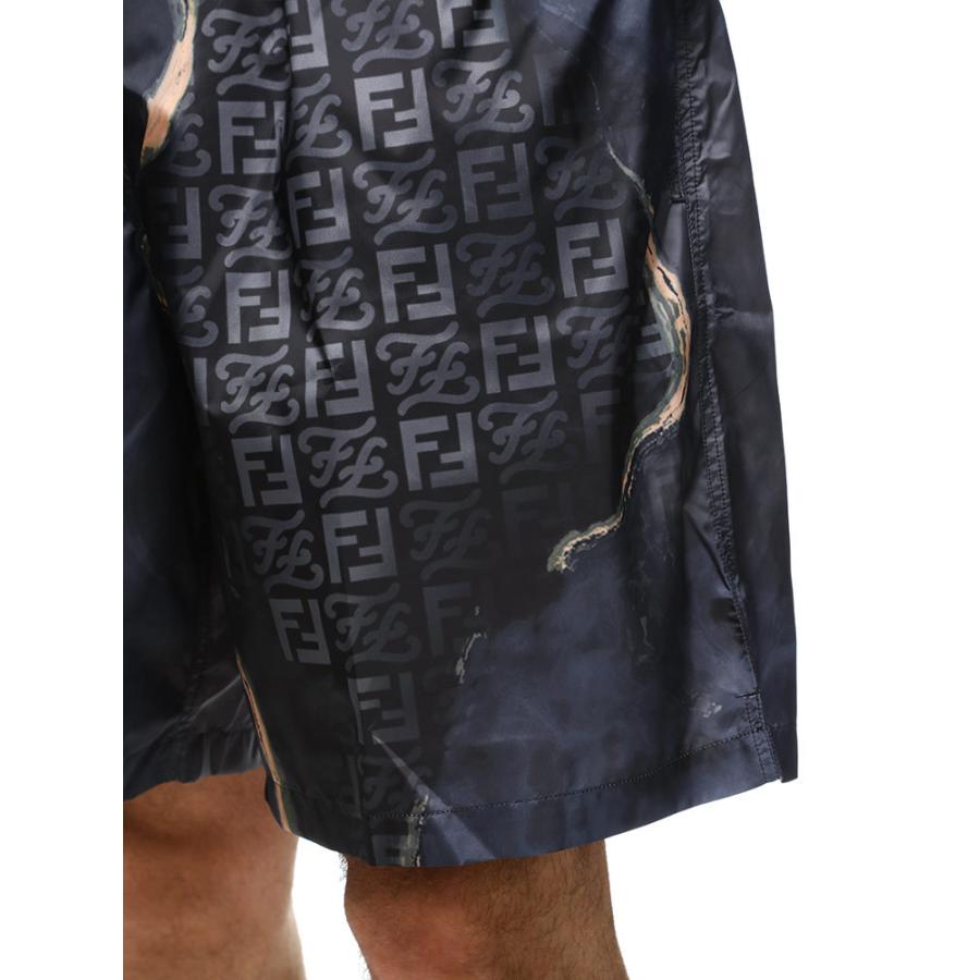 FENDI フェンディ メンズ ショートパンツ プリント インナー FENDI フェンディ メンズ ショートパンツ プリント インナー