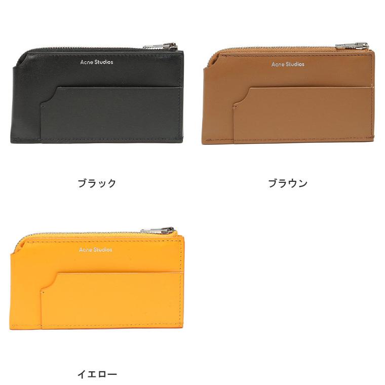 アクネ ストゥディオズ レディース 財布 Acne Studios ブランド サイフ ウォレット ミニ財布 カードケース ウォレット レザー ACLCG0166｜zen｜02