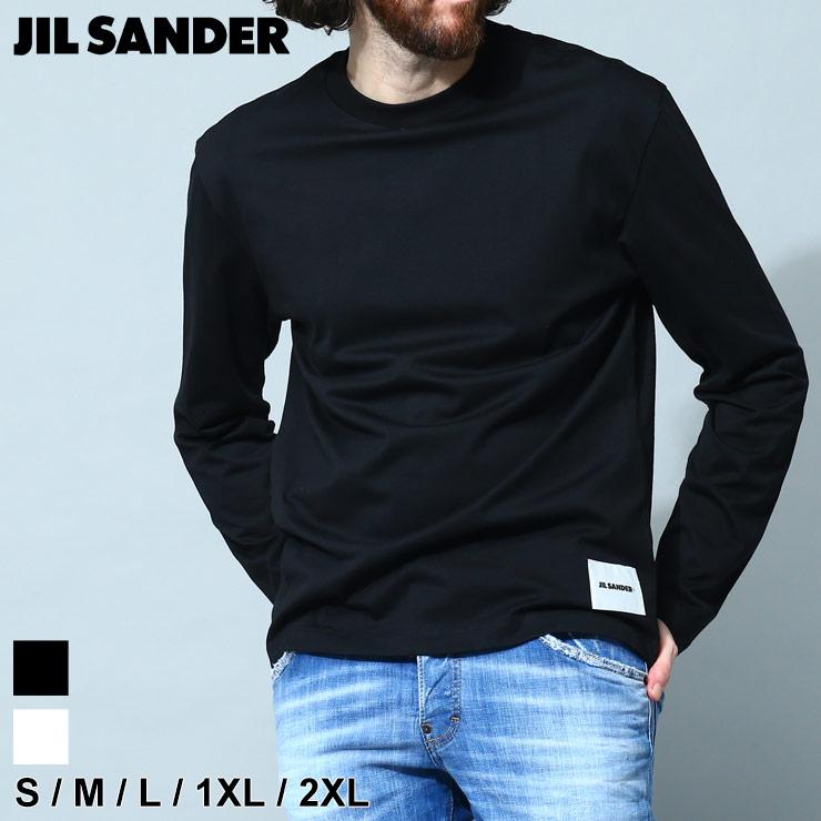 JIL SANDER ジルサンダー Tシャツ ロンT 長袖 メンズ クルー JIL SANDER ジルサンダー Tシャツ ロンT 長袖 メンズ クルー