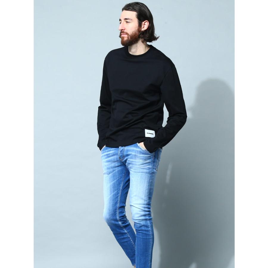 JIL SANDER ジルサンダー Tシャツ ロンT 長袖 メンズ クルー JIL SANDER ジルサンダー Tシャツ ロンT 長袖 メンズ クルー