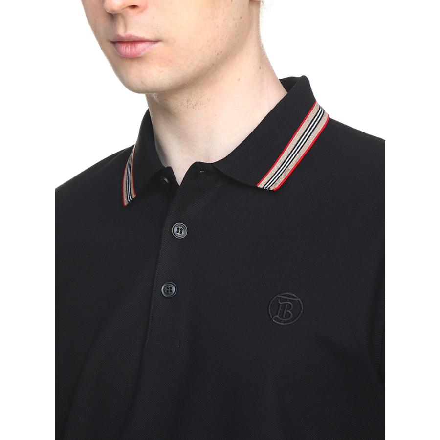 バーバリー BURBERRY ポロシャツ 半袖シャツ シャツ ポロ ストライプカラー コットンピケ コットン トップス メンズ ブランド 大きいサイズあり BB8053773｜zen｜03