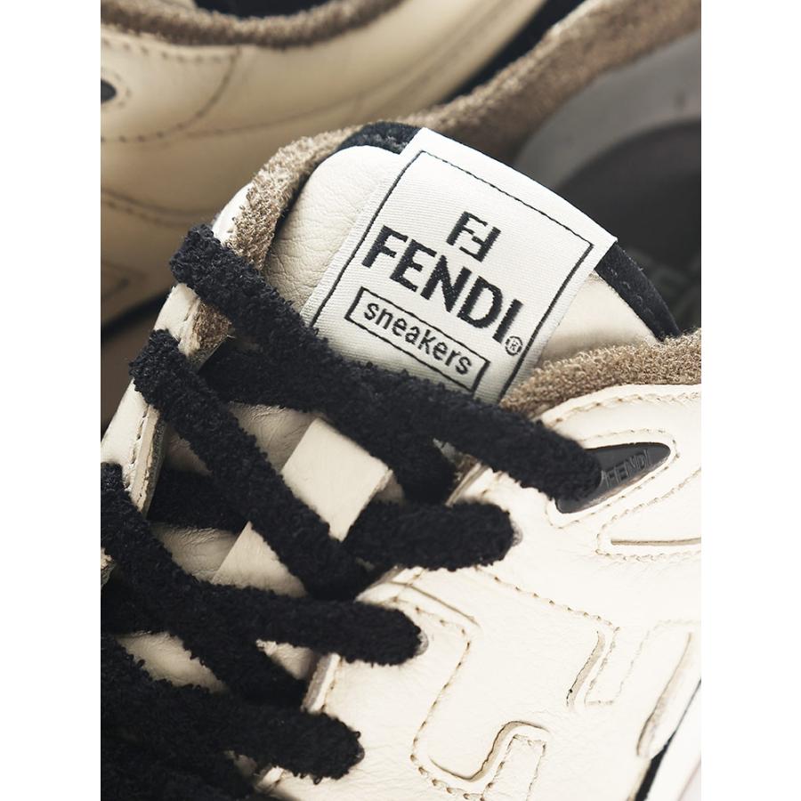 フェンディ スニーカー FENDI メンズ ローカットスニーカー ロゴ FDマッチ フェンディ マッチ シューズ 靴 レザー